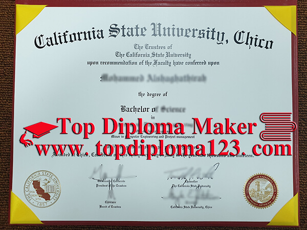 CSU Chico diploma