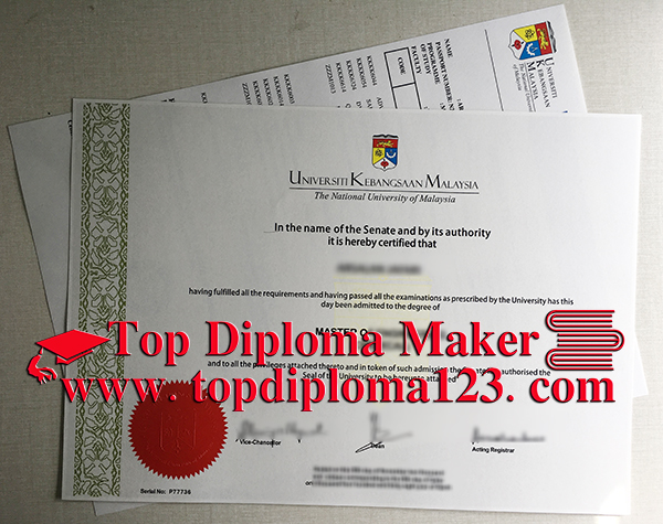 UKM degree sample, buy Malaysia diploma