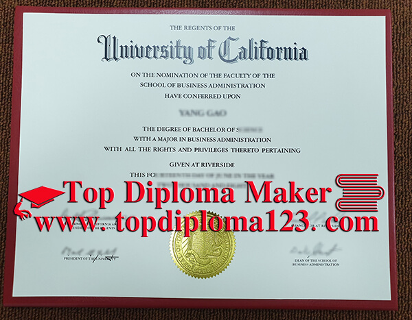 UC Riverside diploma, buy a degree