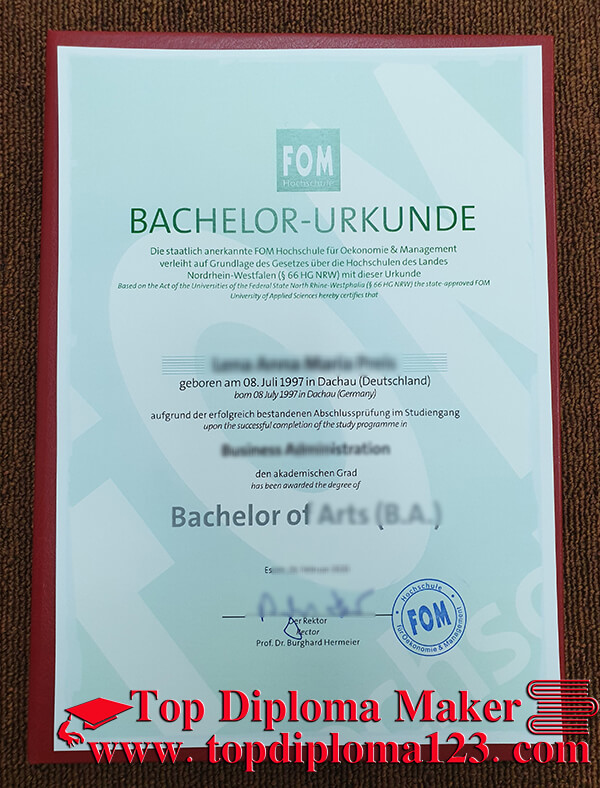 FOM Hochschule Diploma