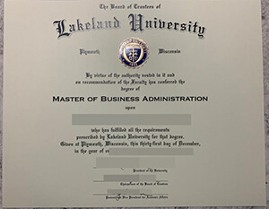 Order a fake Lakeland University diploma online