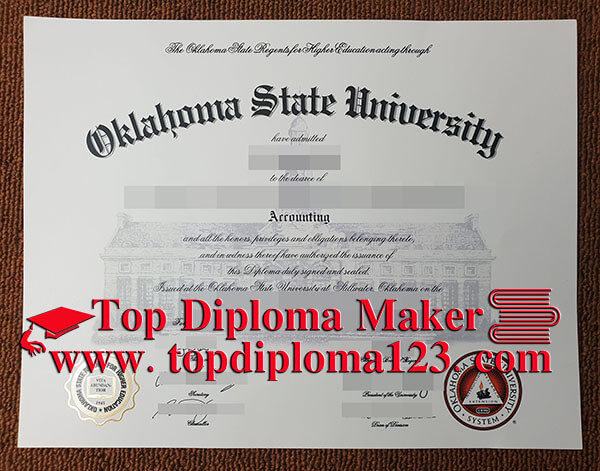 Oklahoma State University diploma