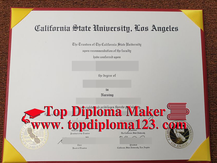 Cal State LA diploma