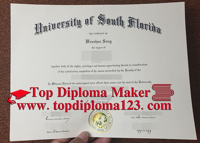 University of South Florida diploma