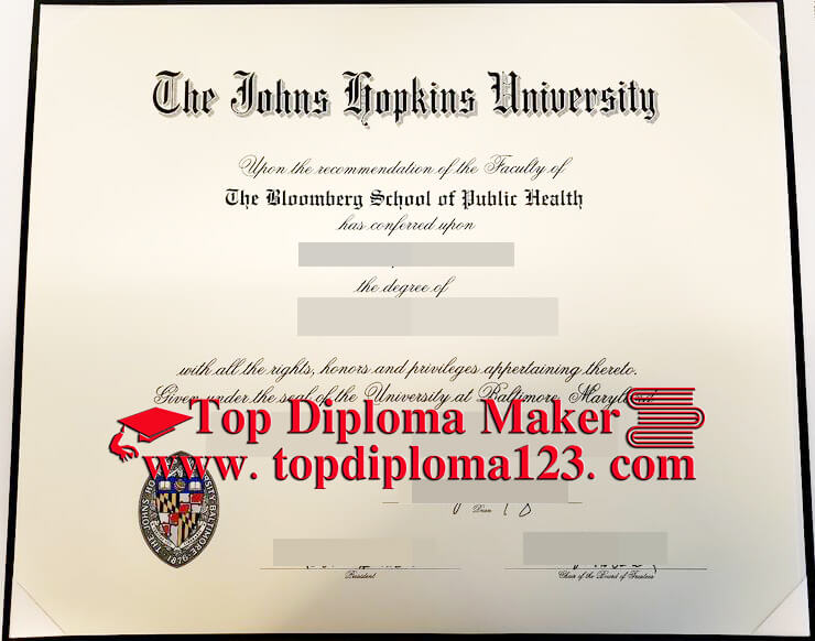 Johns Hopkins University degree