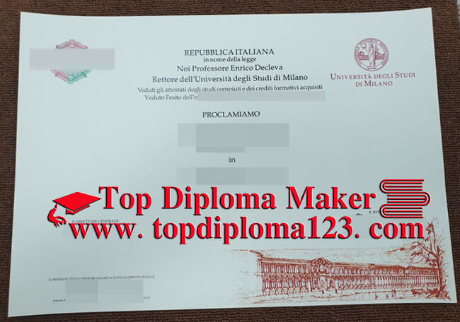 University of Milan diploma, buy fake degree online