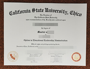 How can you tell a fake CSU Chico diploma?