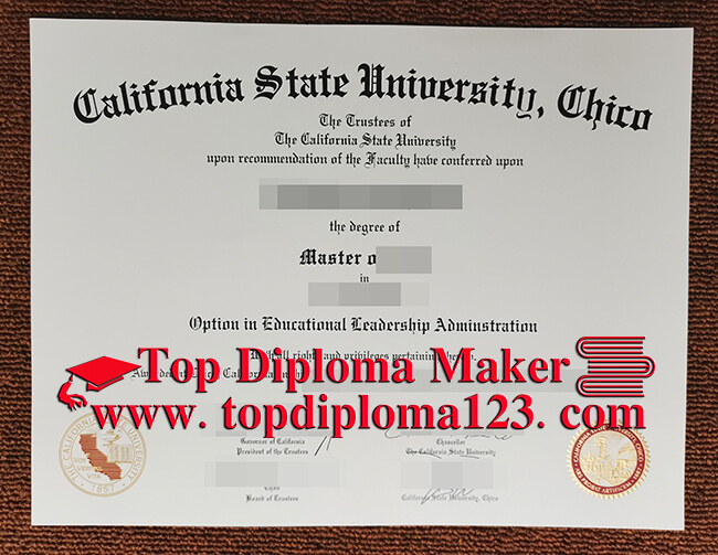 CSU Chico diploma