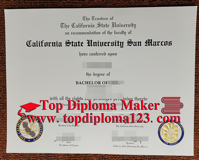 CSUSM diploma