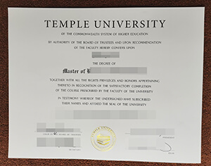 Where to get a fake Temple University diploma sampl