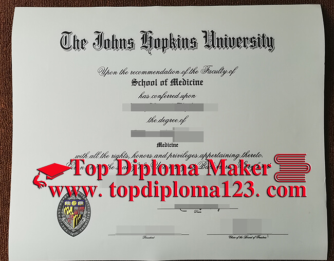 The Best Place to Buy Fake Johns Hopkins University Diploma