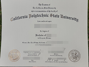 Buying a Cal Poly San Luis Obispo fake diploma, buy