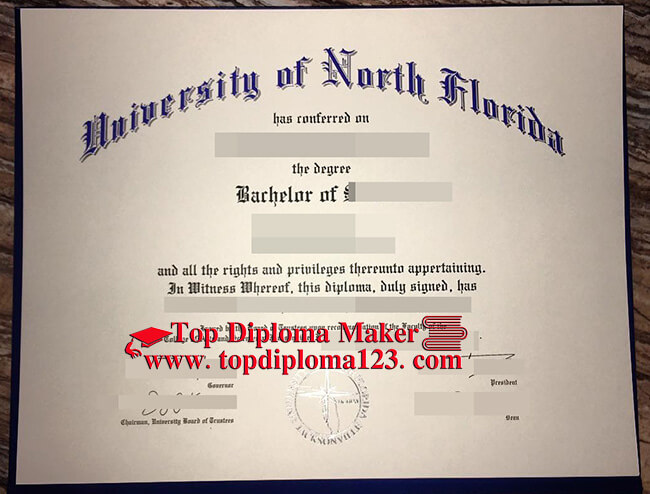 University of North Florida (UNF) fake degree