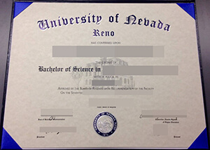 Obtain a fake UNR diploma, make a fake University o