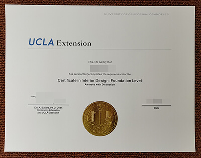 How can I get a fake UCLA extension Certificate?