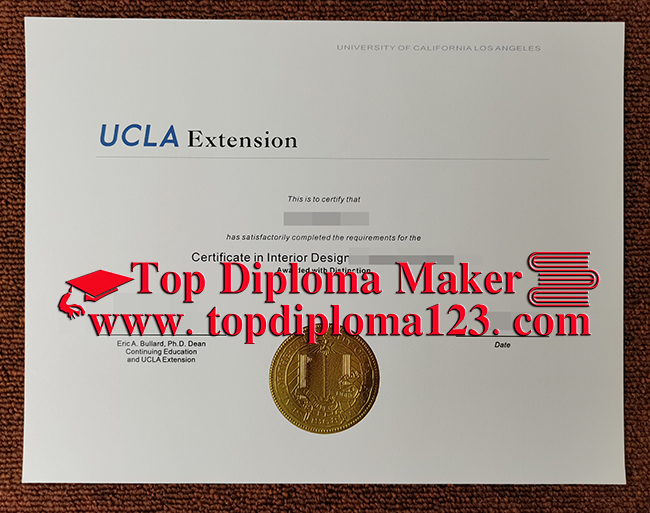 UCLA extension Certificate