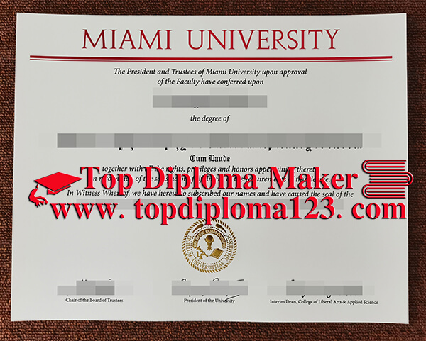  Miami University degree