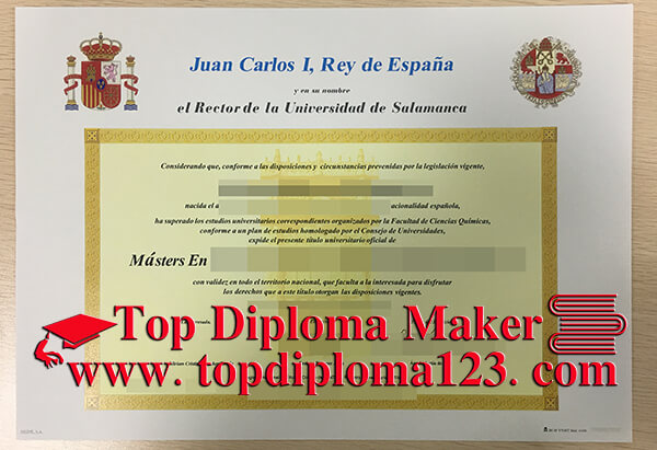  University of Salamanca diploma