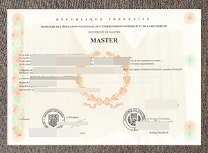 Where to buy fake University of Nantes diploma?