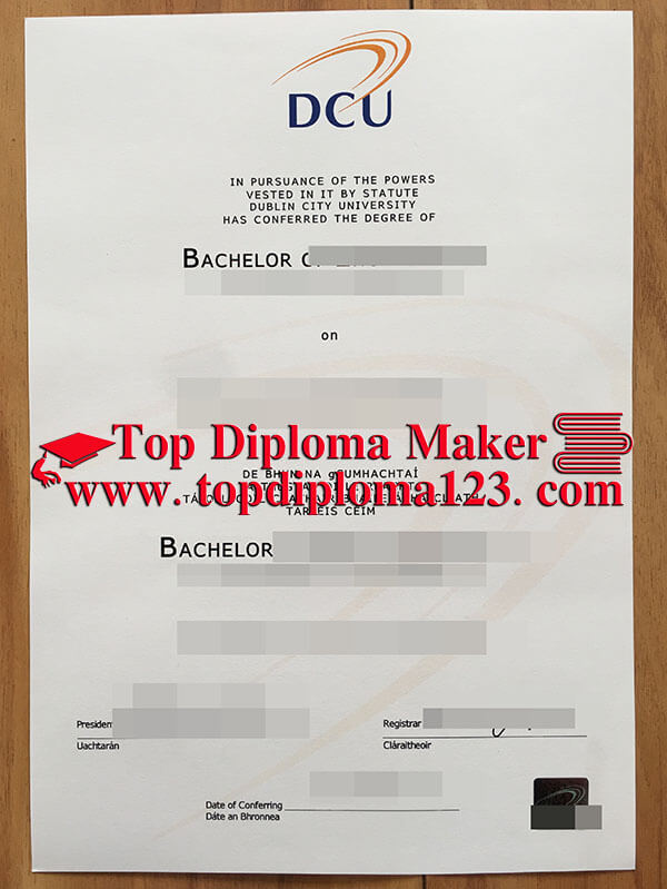 Dublin City University diploma