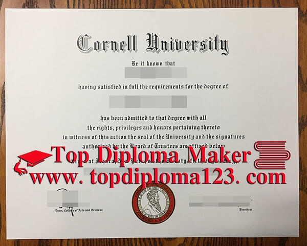 Cornell University diploma 