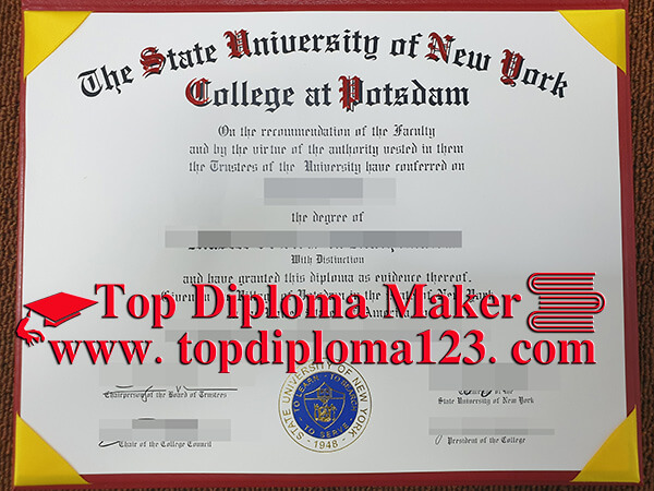  SUNY Potsdam diploma