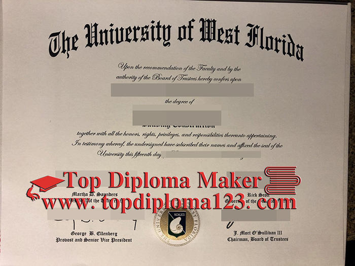 University of West Florida diploma