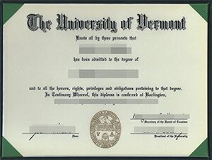 Obtain a fake University of Vermont diploma, Buy fa