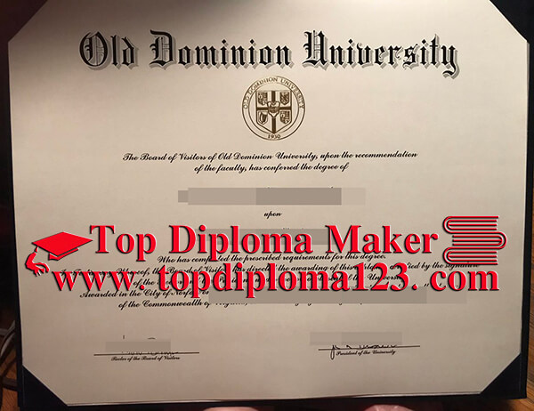  ODU diploma