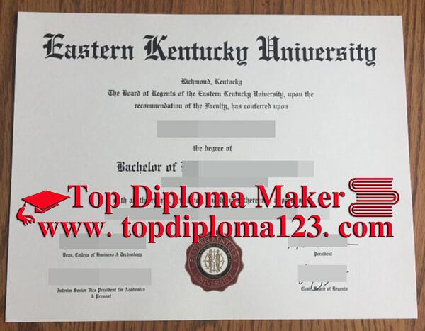 Eastern Kentucky University degree 