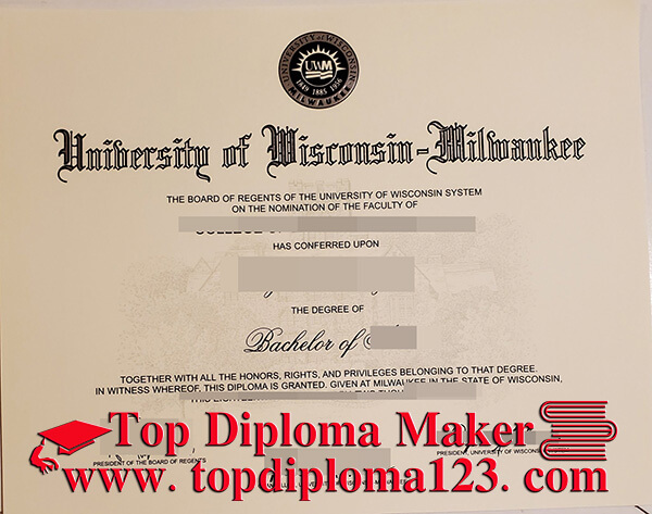 University of Wisconsin–Milwaukee diploma 