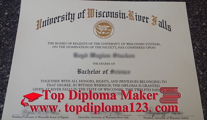  University of Wisconsin–River Falls diploma