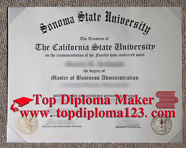 Sonoma State University Diploma