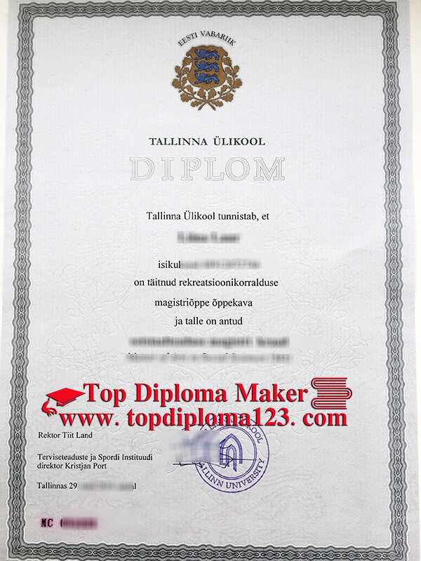  Tallinn University diploma, buy a diploma