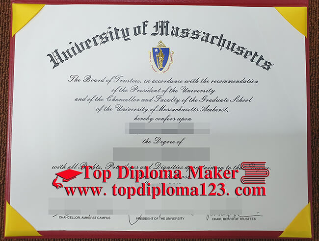 UMass Amherst diploma