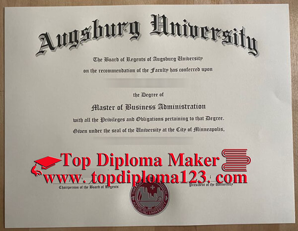  Augsburg University diploma