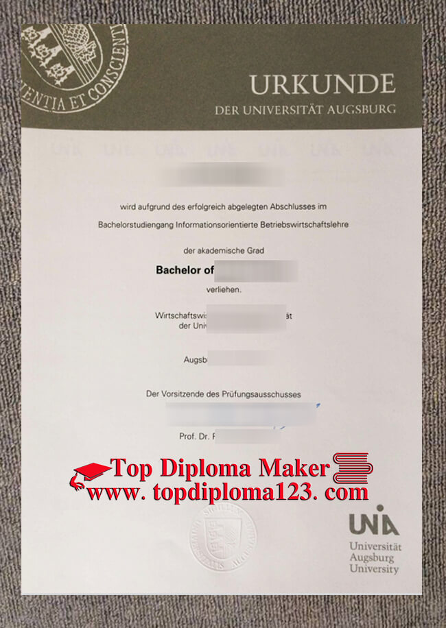 Buy Universität Augsburg diploma