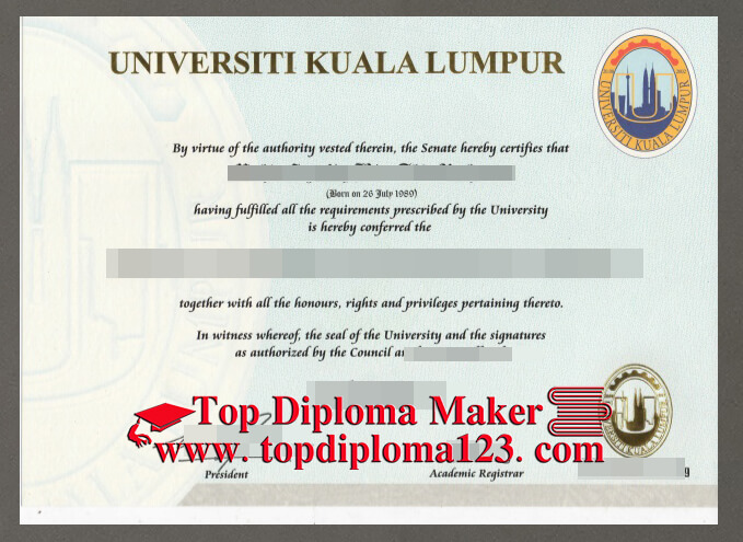 UniKL diploma 