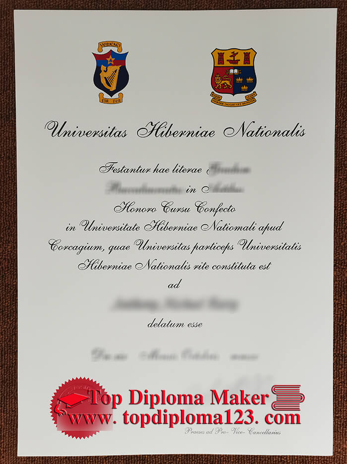 University College Cork diploma