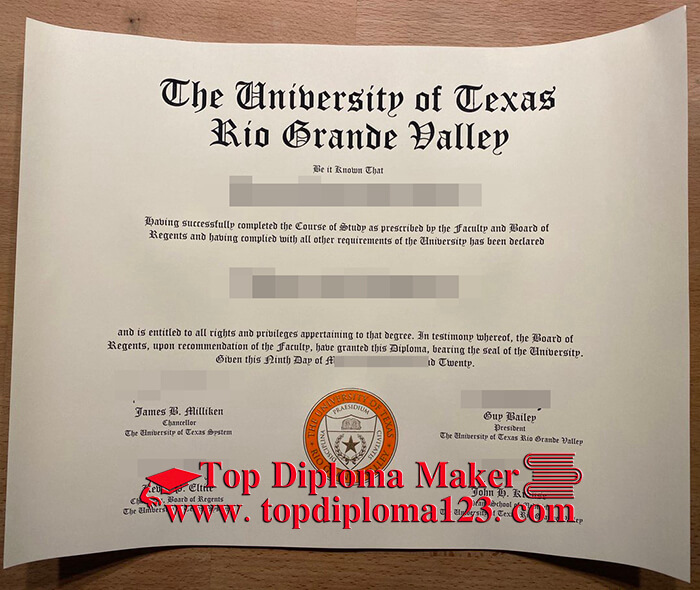  UTRGV degree